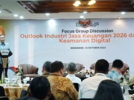 Kepala OJK Jawa Tengah sekaligus Pembina Forkom IJK . (Foto : Dokumen)