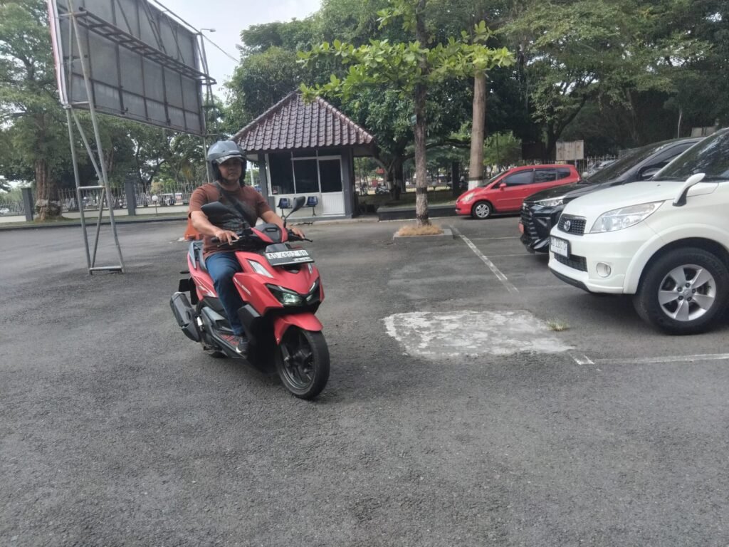 Honda Vario kesayangan Harun.. (Foto : Dok JN)