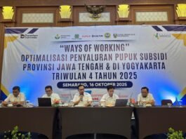 Koordinasi Optimalisasi Penyaluran Pupuk Bersubsidi. (Foto : Dok Pupuk Indonesia)