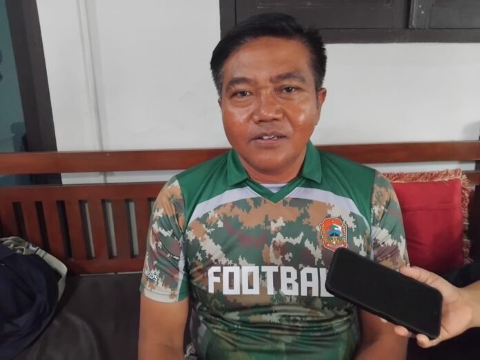 Sutarso, Ketua KDMP Desa Harjosari.(Foto : Iwan)