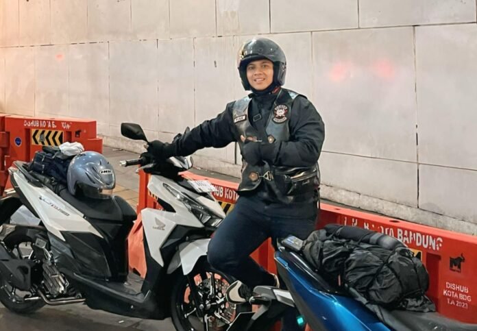 Honda Vario 150 warna putih. (Foto : Alif)