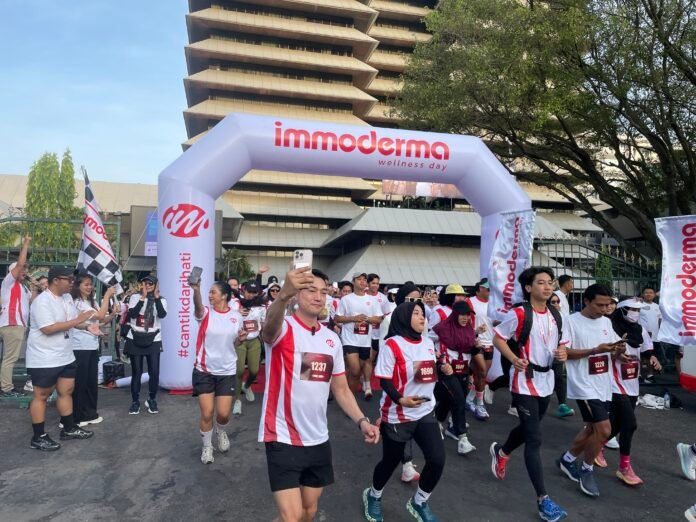 Immoderma Wellness Day di Kota Semarang dilaksanakan di Halaman Gubernuran Jawa Tengah, Minggu (26/10/2025). (Foto : Dok Immoderma)