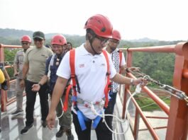 Soft opening Tinjomoyo Adventure Tourism. (Foto : Dok Pemkot Semarang)