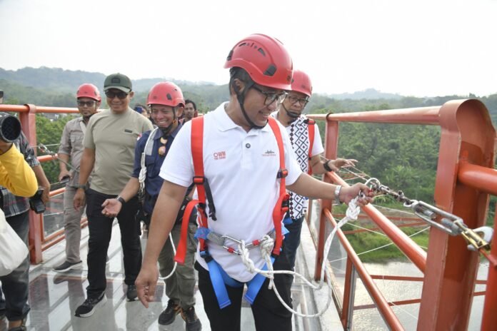 Soft opening Tinjomoyo Adventure Tourism. (Foto : Dok Pemkot Semarang)