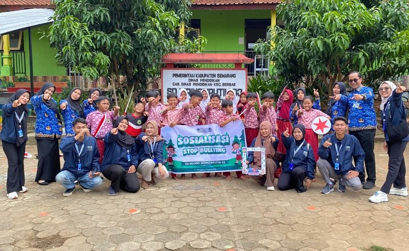 KKN UPGRIS KKN UPGRIS Semarang melaksanakan kegiatan edukatif bertema “Anti Bullying”