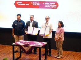Penandatanganan kerja sama antara SCU dan DJPPR