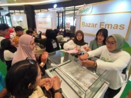 Stand Bazar Emas pegadaian