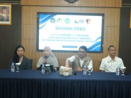 Kepala Kanwil DJP Jawa Tengah I saat memberikan keterangan, Kamis (20/11/2025). (Foto : Dok DJP)