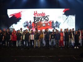 AHM dan komunitas Honda dari penjuru nusantara mewarnai puncak perayaan Honda Bikers Day (HBD) 2025, Sabtu (15/11/2025). (Foto : Dok Honda)