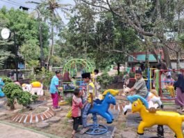 CGM Playground hadir sebagai sarana edukatif anak. (Foto : Arif)