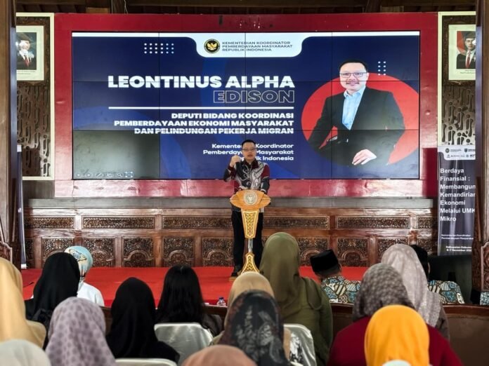 Pelatihan Berdaya Finansial di Pendopo Kabumian, Kebumen. (Foto : Dok Kemenko PM). (Foto : Dok Kemenko PM)