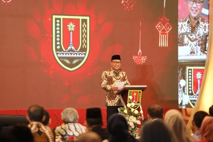 International Seminar on“The Legacy of K.H. Sholeh Darat for Indonesian Independence as the Basis for Proposal of the National Hero Title” di Ballroom Rama Shinta, Patra Semarang Hotel & Convention, Selasa (11/11/2025). (Foto : Dok Pemkot Semarang)