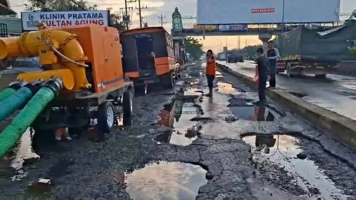 Jalan Raya Kaligawe Kota Semarang. (Foto : Dok Pemkot Semarang)