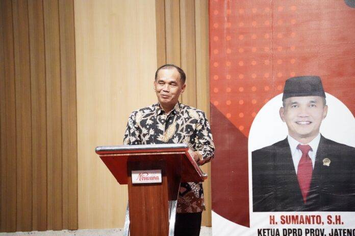 Ketua DPRD Jateng Sumanto. (Foto : Dok DPRD Jateng)