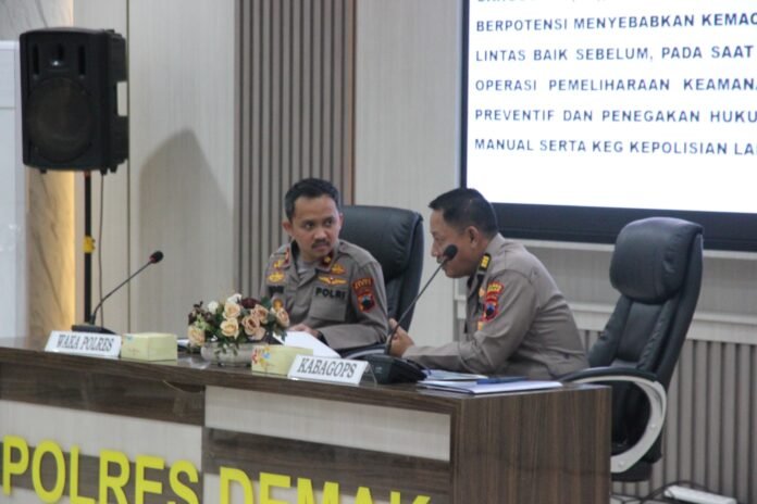 Latihan Pra Operasi (Latpraops) Zebra Candi 2025 di Aula Wicaksana Laghawa, Kamis (13/11/2025) (Foto: Sam)