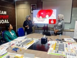 Kegiatan Micro Business Game (MBG) selama dua hari, pada 5-6 November 2025 di Kantor Bank Jateng Cabang Pemalang. (Foto : Dok Bank Jateng