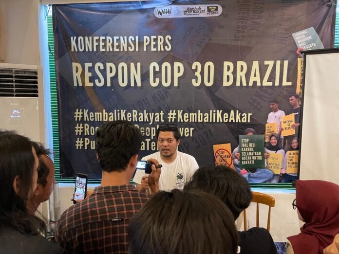 Wahana Lingkungan Hidup Indonesia (WALHI) Jawa Tengah di Semarang, Sabtu (15/11/2025). (Foto: Dok WALHI)