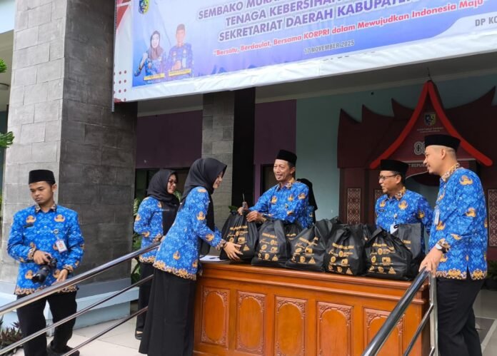 KORPRI Setda Peduli” di Setda Demak, Senin (17/11/2025). (Foto:Sam)