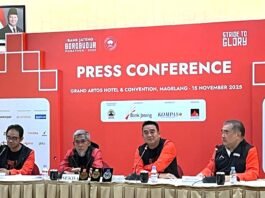 Bank Jateng Borobudur Marathon 2025 yang diselenggarakan di Grand Artos Hotel & Convention pada Sabtu (15/11/2025). (Foto : Dok Bank Jateng)