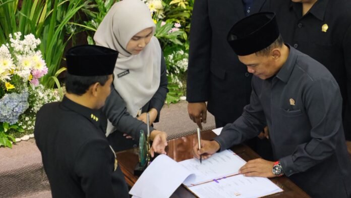 Rapat paripurna di Gedung Berlian, Kota Semarang, Kamis, (20/11/2025). (Foto : Dok DPRD Jateng)