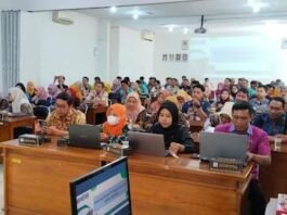 Sosialisasi Penghitungan Masa Kerja yang digelar BKPSDM Kabupaten Demak, Jumat (21/11/2025). (Foto:Sam)