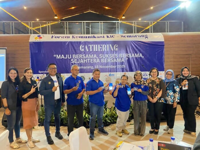 Forum Komunikasi Kawasan Industri Candi (FKKIC) di Semarang bersama BRI. (Foto : Dok BRI)