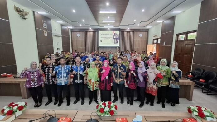 Workshop Penguatan Kompetensi Admin Medsos di Gedung Grhadika Bina Praja, Kamis (27/11/2025). (Foto:Sam)