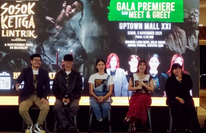 Film Sosok Ketiga: Lintrik di Up Town Mall Semarang. (Foto : Dok JN)