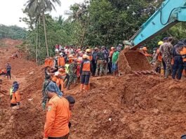 Pencarian Korban Longsor