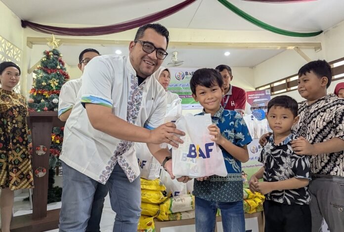 BAF Semarang memberikan bantuan nutrisi