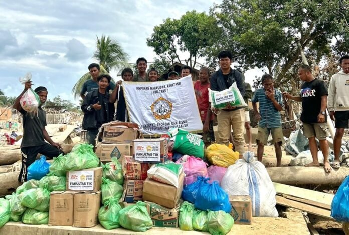BEM USM Galang dana bencana Sumatera