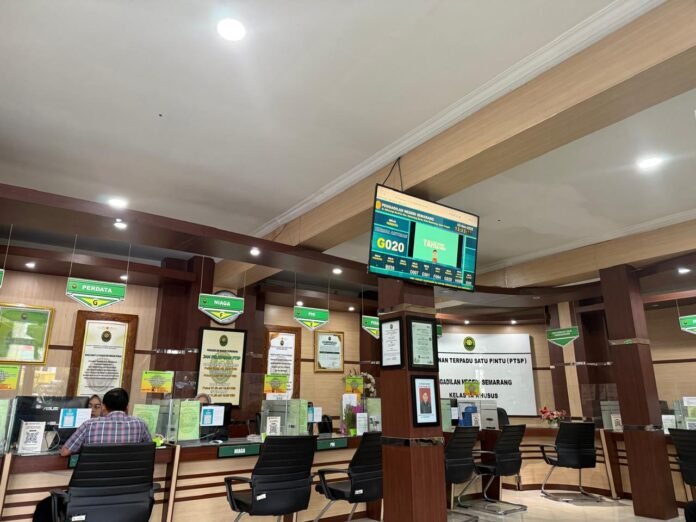 Suasana Pengadilan Negeri Semarang. (Foto : Dokumen)