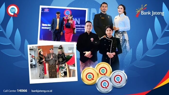Dua Platinum Awards dan Dua Gold Awards Dalam ajang bergengsi Temu Karya Mutu dan Produktivitas Nasional (TKMPN) XXIX Tahun 2025 yang diselenggarakan pada 24–28 November 2025 di Harmoni One Hotel & Convention Centre, Batam. (Foto : Dok Bank Jateng)