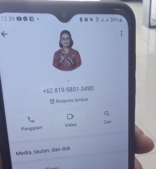 Agustina WA penipuan Wali Kota Semarang Agustina Wilujeng. (Foto : Dok Pemkot Semarang)