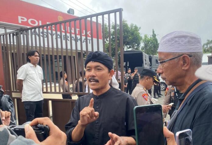 Pejuang lingkungan dari Bombong, Baturejo, Sukolilo, Pati (Pegunungan Kendeng). (Foto:LBH Semarang)