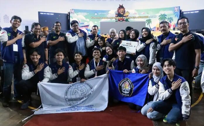 UNDIP kembali mengukir prestasi di tingkat nasional pada ajang bergengsi Abdidaya Ormawa 2025 yang diselenggarakan di UMM Dome, Universitas Muhammadiyah Malang (UMM). (Foto : Dok UNDIP)