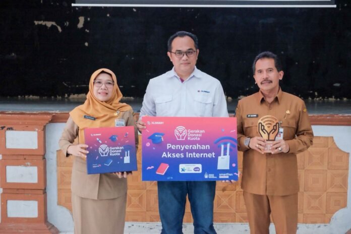 XLSMART melalui program sosial edukatif dan inspiratif Teman Pintar Indonesia sukses menggelar kegiatan Content Creator Academy (CCA) bertema “Level Up Your Digital Life. (Foto : Dok XLSMART)