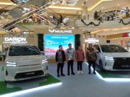 Wuling Darion di Pollux Mall Paragon Semarang, Rabu (03/12/2025). (Foto : Dok JN)