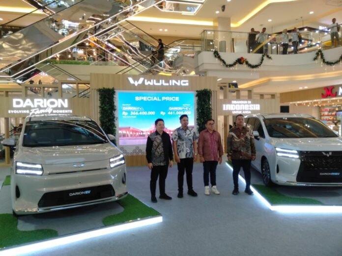 Wuling Darion di Pollux Mall Paragon Semarang, Rabu (03/12/2025). (Foto : Dok JN)