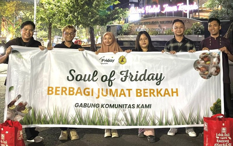 Jumat Berkah Kegiatan berbagi Jum’at Berkah komunitas “Soul of Friday”