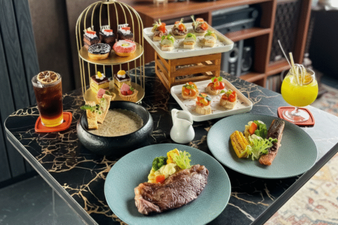 MenuBlack&GoldParty. (Foto : Dokumen)