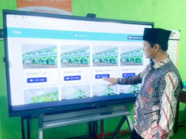 Aplikasi TERA (Test Evaluation & Result Application). (Foto : Dokumen)