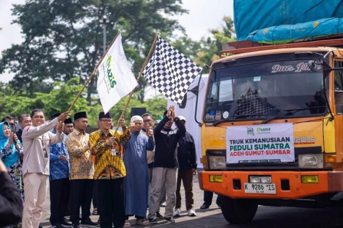 Truk Kemanusian Lazis Jateng