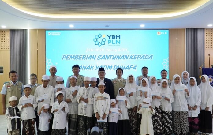 YBM PLN Jateng Santunan
