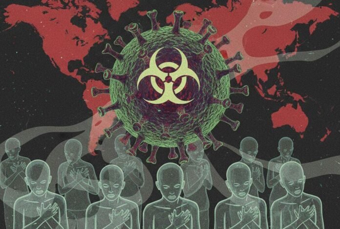 Ilustrasi berita untuk kasus super flu atau infeksi virus influenza A (H3N2) subklad K. (Foto:AI Gemini)