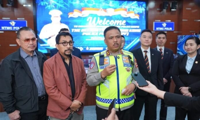 Kakorlantas Polri, Irjen Pol Agus Suryonugroho terus mengoptimalkan transformasi digital dalam sistem penegakan hukum lalu lintas di Indonesia berbasis teknologi drone. (Foto dokumentasi)
