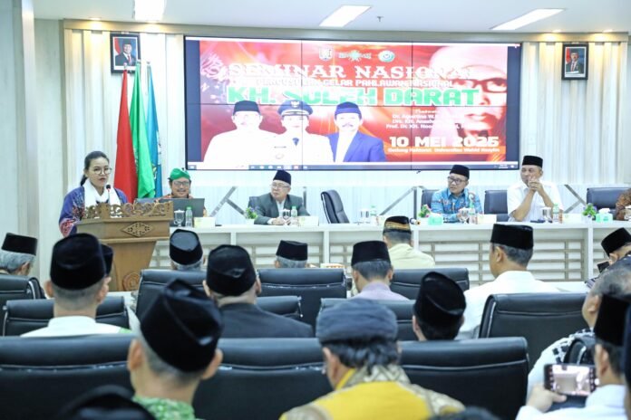 Wali Kota Semarang, Agustina Wilujeng saat memberikan paparan. (Foto : Dok Pemkot Semarang)