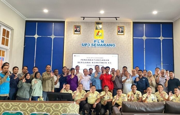 PLN Semarang menggelar sosiaslisasi K3 Nasional 2026