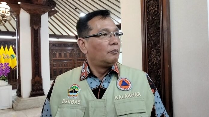 Kepala Pelaksana Harian (Kalakhar) BPBD Jateng, Bergas Catursasi.
