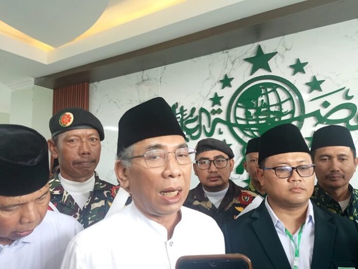 Ketua Umum Pengurus Besar Nahdlatul Ulama (PBNU), KH Yahya Cholil Staquf atau Gus Yahya.